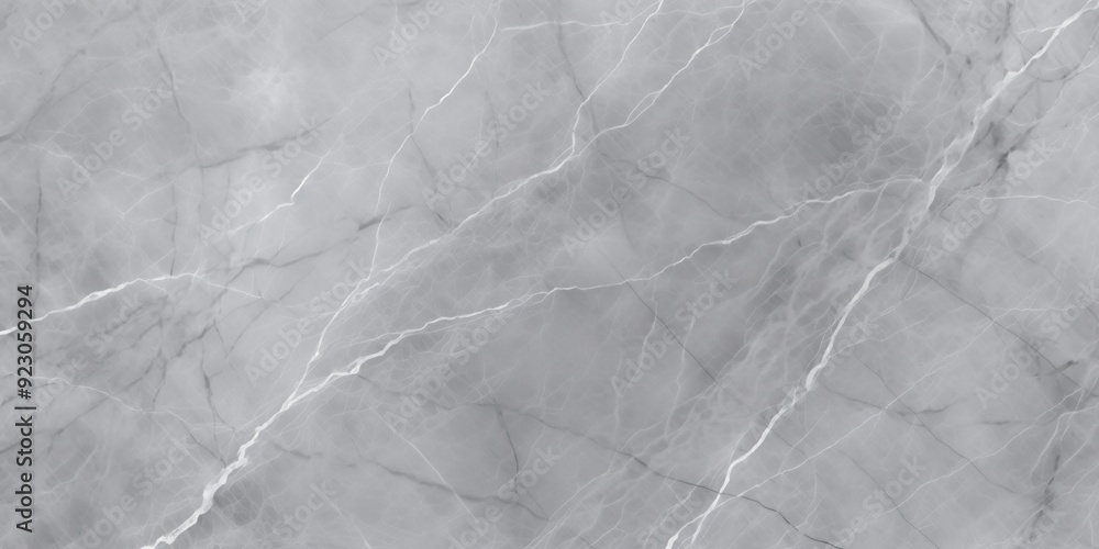 Fototapeta premium Light gray marble texture with fine white veining, ideal for contemporary interior designs and modern architectural backgrounds