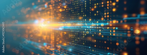 Wallpaper Mural Symmetric encryption, holographic anonymization, private data, dark background Torontodigital.ca