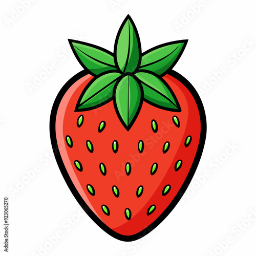 strawberry vector illustration