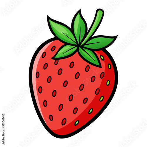 strawberry vector illustration