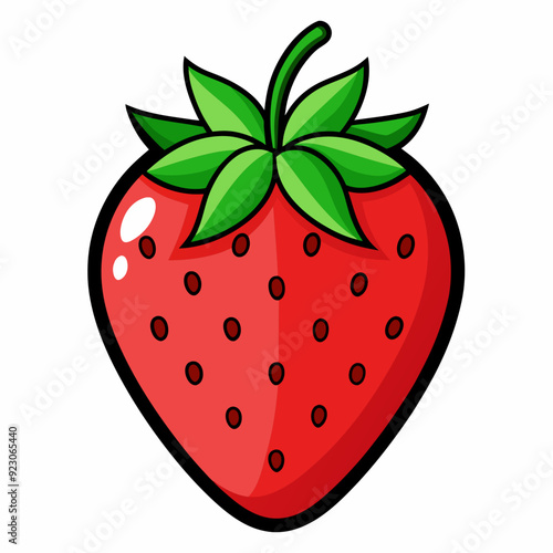 strawberry vector illustration