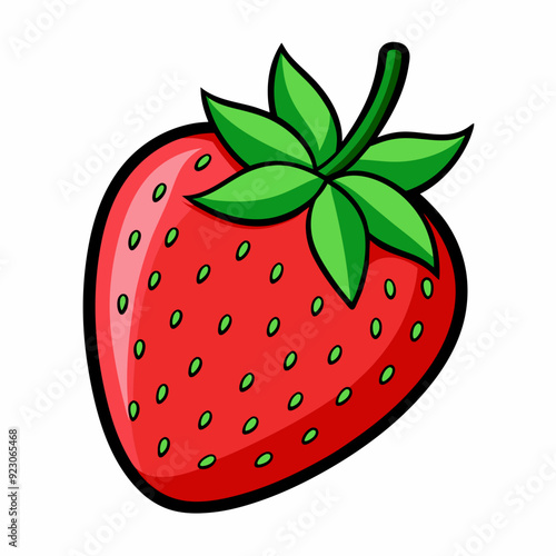 strawberry vector illustration