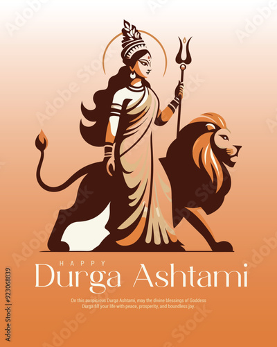 Durga Ashtami wishes, greetings and social media post