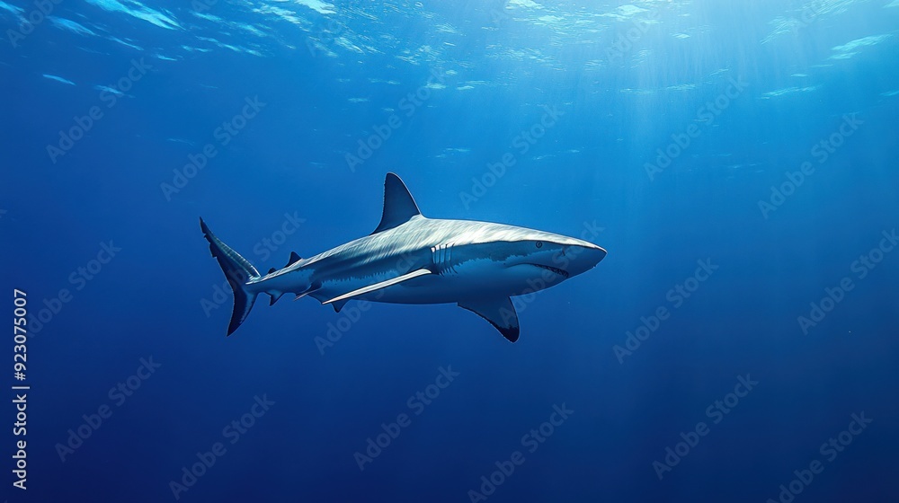 Shark Swimming in the Ocean Shark Swimming in the Ocean