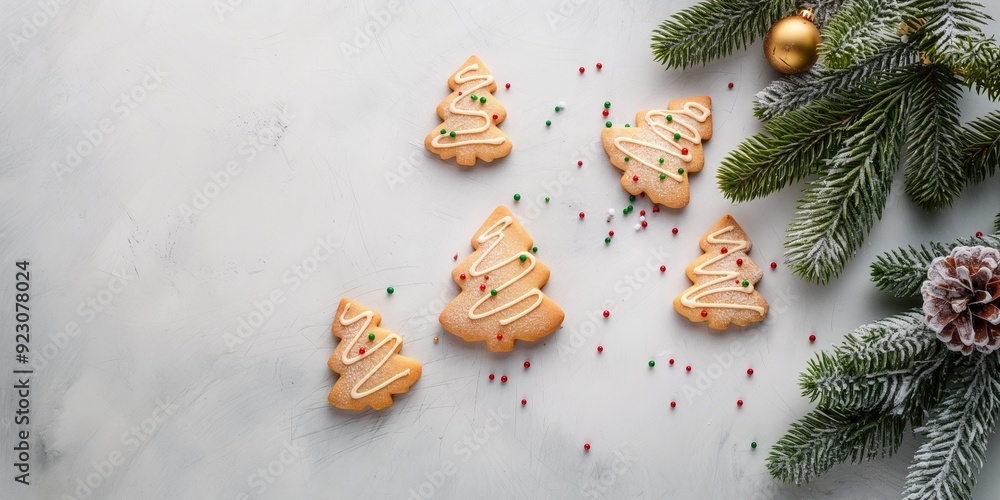 Christmas cookies in different shapes for Christmas day Christmas cookies in different shapes for Christmas day