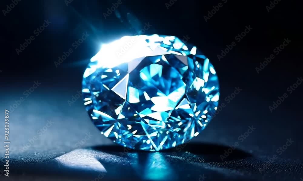 blue diamond on dark background
blue diamond on dark background