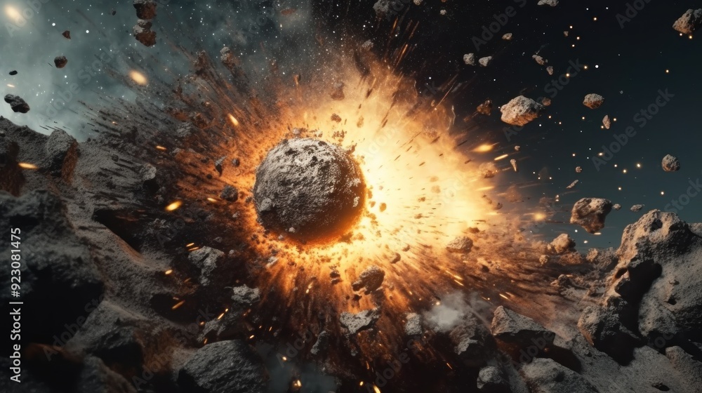 Asteroid Impact: A Cosmic Catastrophe Asteroid Impact: A Cosmic Catastrophe