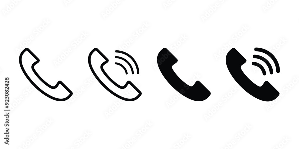 Telephone sign and symbol. Phone icon. Contact us icon. Call icon vector. Telephone sign and symbol. Phone icon. Contact us icon. Call icon vector.