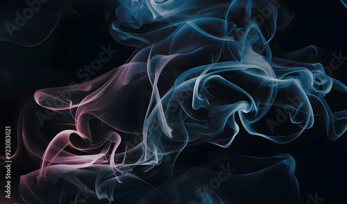 Stunning Abstract Smoke Wallpaper Background Add Depth and Elegance.