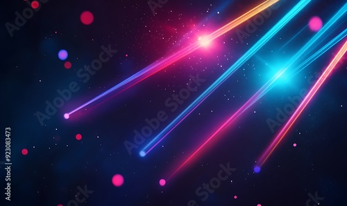 Neon Dreamscape background