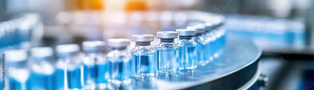 Vaccine production line, streamlined manufacturing process, cutting-edge technology Vaccine production line, streamlined manufacturing process, cutting-edge technology