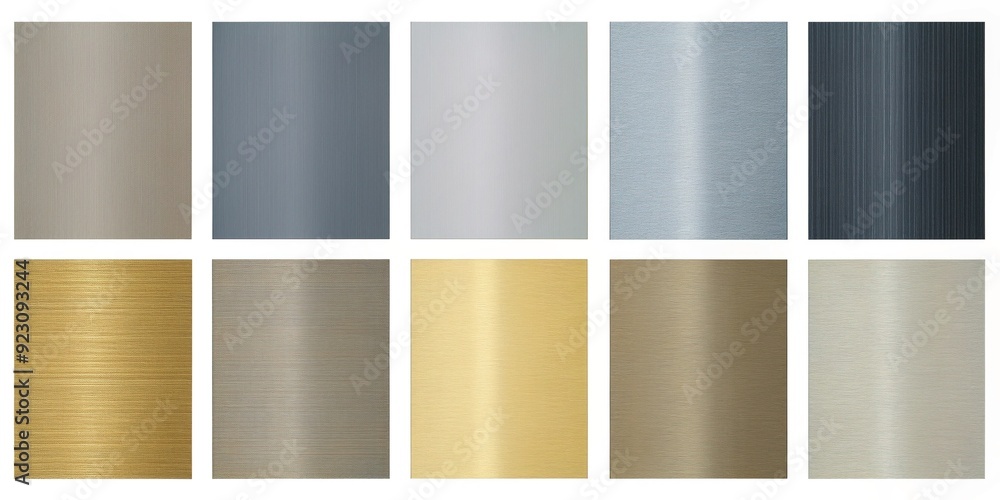 Fototapeta premium - Color: Neutrals, grays, metallics