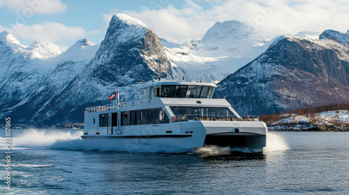 Electric ferries in Norway: Sustainable water transport, photo