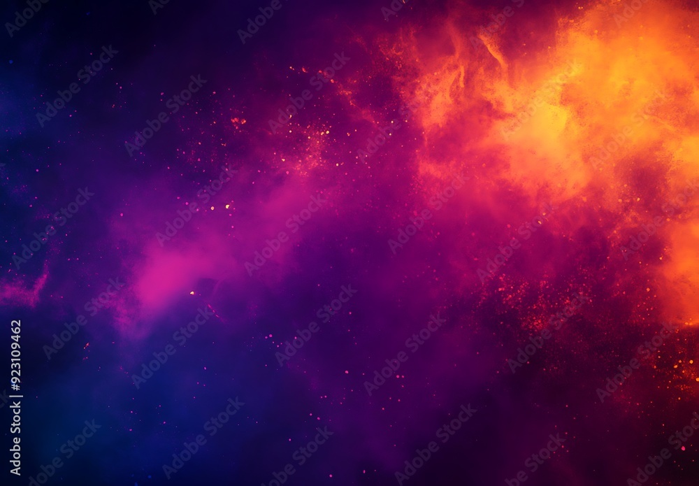 Fototapeta premium Electric Dreamscape background