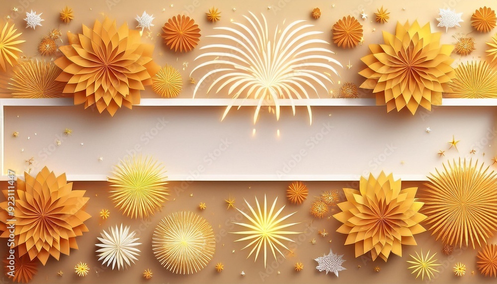 ヒマワリのタイトルフレーム