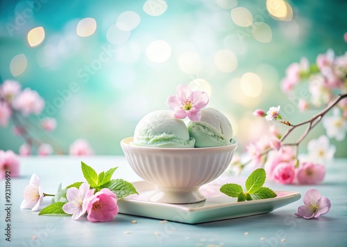 Creamy Pastel Dreams: Soft, serene, calming, scoop, pastel