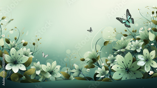 Nature of green leaf in garden at summer under sunlight. Natural green leaves plants using as spring background environment ecology