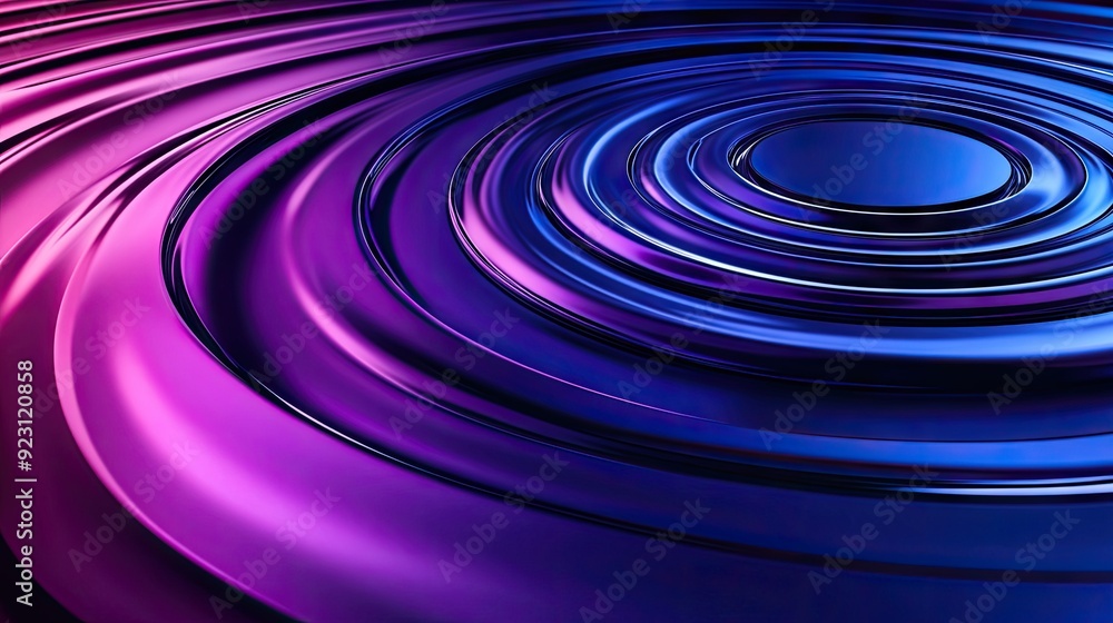 Geometric stripe design featuring a circle gradient and abstract rings with a ripple background. Futuristic technology theme suitable for advertising, web, and social media content. Geometric stripe design featuring a circle gradient and abstract rings with a ripple background. Futuristic technology theme suitable for advertising, web, and social media content.