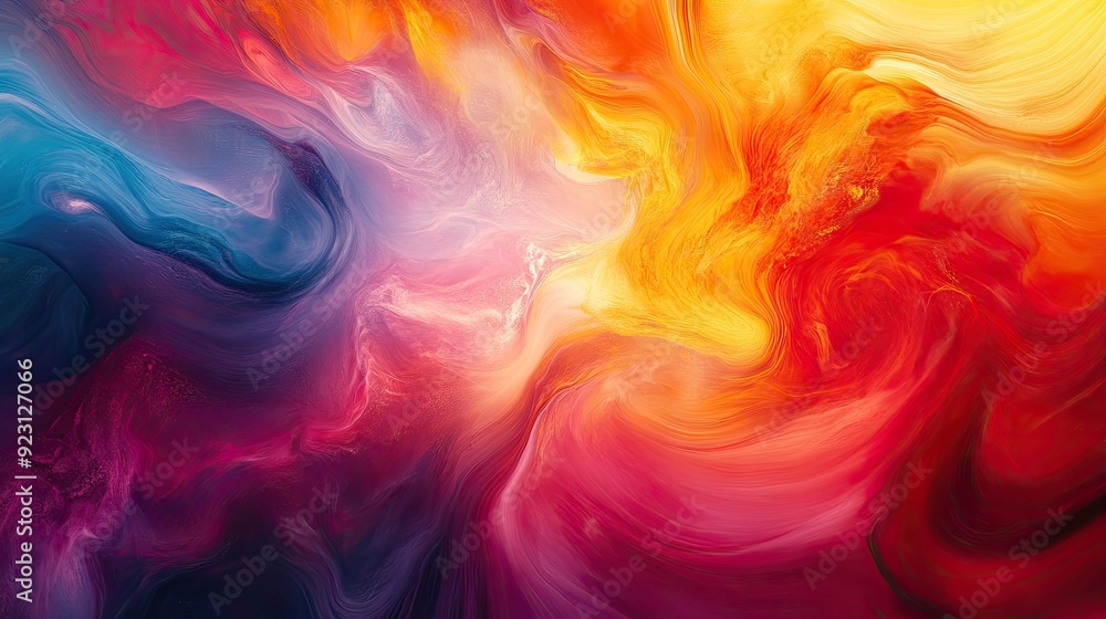 Rich color abstract background with a fusion of warm and cool tones creating a balanced and engaging visual. Ideal for diverse applications including digital design and branding. Rich color abstract background with a fusion of warm and cool tones creating a balanced and engaging visual. Ideal for diverse applications including digital design and branding.