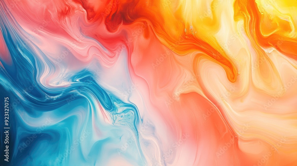 Rich color abstract background with a fusion of warm and cool tones creating a balanced and engaging visual. Ideal for diverse applications including digital design and branding. Rich color abstract background with a fusion of warm and cool tones creating a balanced and engaging visual. Ideal for diverse applications including digital design and branding.