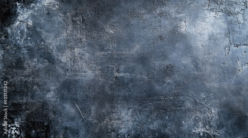 Obraz premium Weathered dark concrete texture background with visible wear and tear, perfect for adding a raw, authentic feel to design banners.