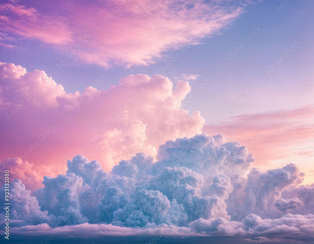 Sunset sky in the morning with sunrise and soft pink clouds with yellow tones, happy,day, back ground Sunset sky in the morning with sunrise and soft pink clouds with yellow tones, happy,day, back ground
