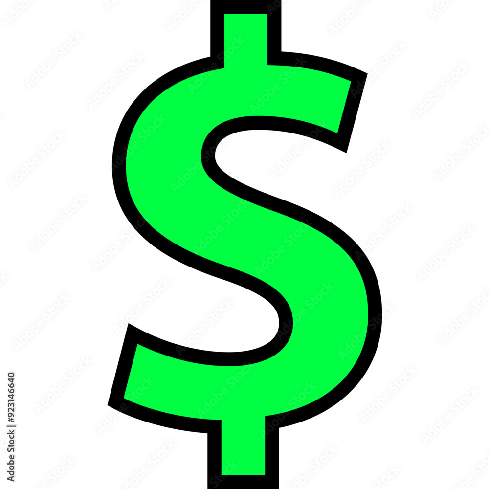 Fototapeta premium Dollar Sign