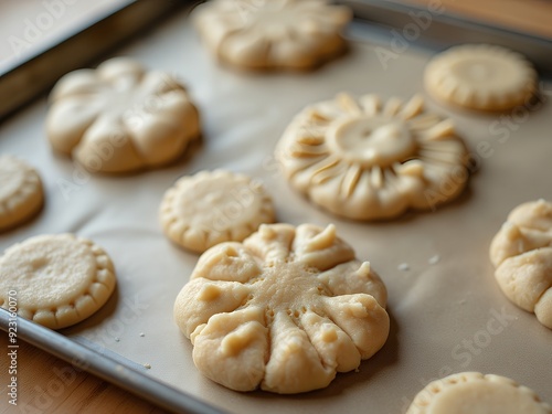 christmas cookies on the table