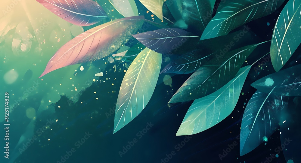Enchanting Foliage background Enchanting Foliage background