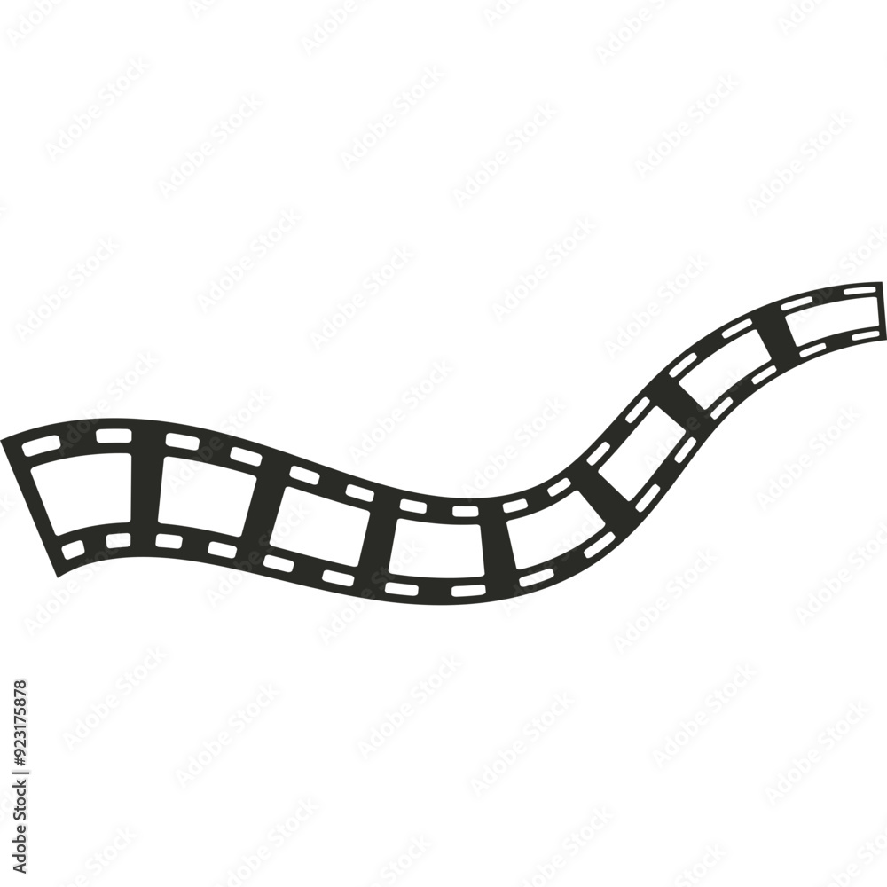 Fototapeta premium Roll Film Icon