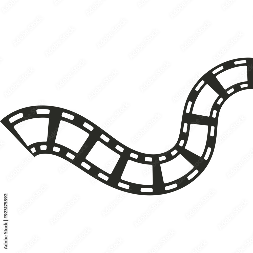 Fototapeta premium Roll Film Icon