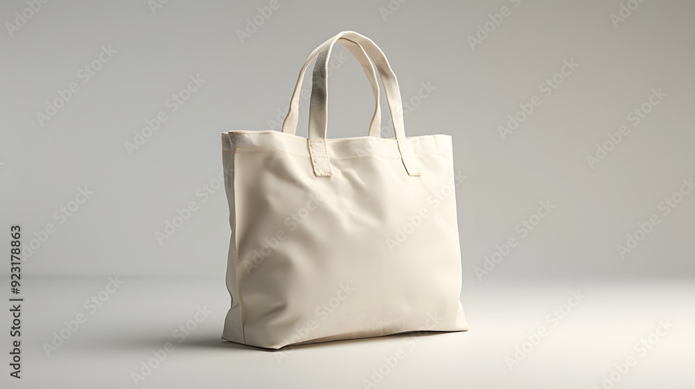 11. A minimalist image with a white background featuring a hand-painted canvas tote bag, positioned in the center 11. A minimalist image with a white background featuring a hand-painted canvas tote bag, positioned in the center