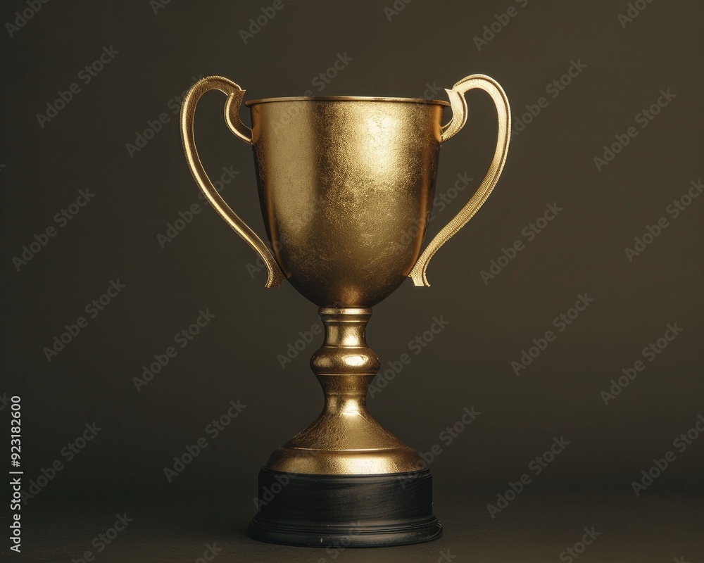 The gold trophy represents triumph and accomplishment, making it perfect for celebrating sportsmanship and themes of achievement in various competitions. The gold trophy represents triumph and accomplishment, making it perfect for celebrating sportsmanship and themes of achievement in various competitions.