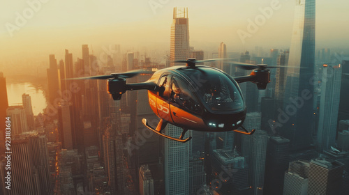 Urban air mobility in the USA: The rise of flying taxis,