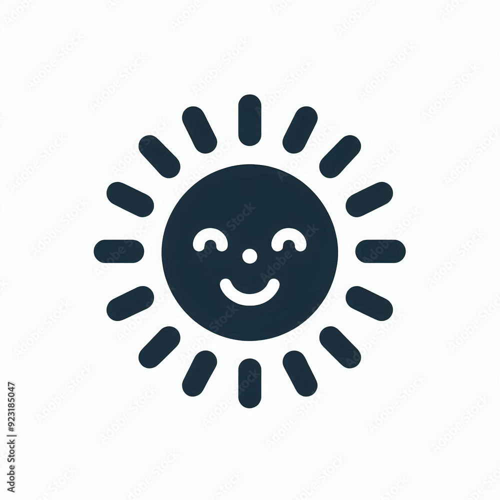 black sun rays flat colors thin lines black sun rays flat colors thin lines