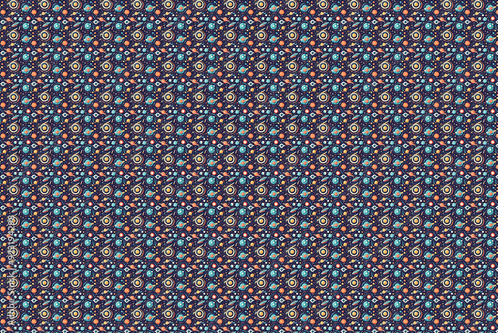 seamless pattern of tribal inspired quatrefoil seamless pattern of tribal inspired quatrefoil