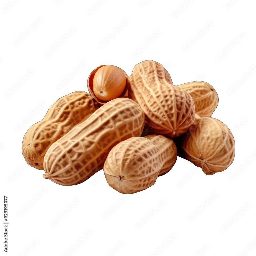 peanuts isolated on transparent background peanuts isolated on transparent background