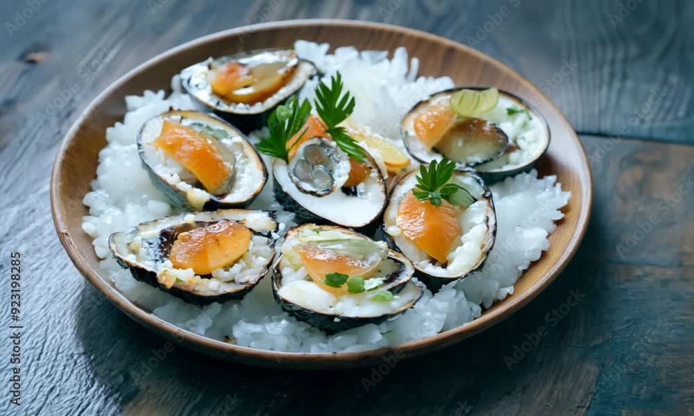 Oysters, fresh seafood, healthy meal, snack, pescatarian diet, rustic table, top view Oysters, fresh seafood, healthy meal, snack, pescatarian diet, rustic table, top view