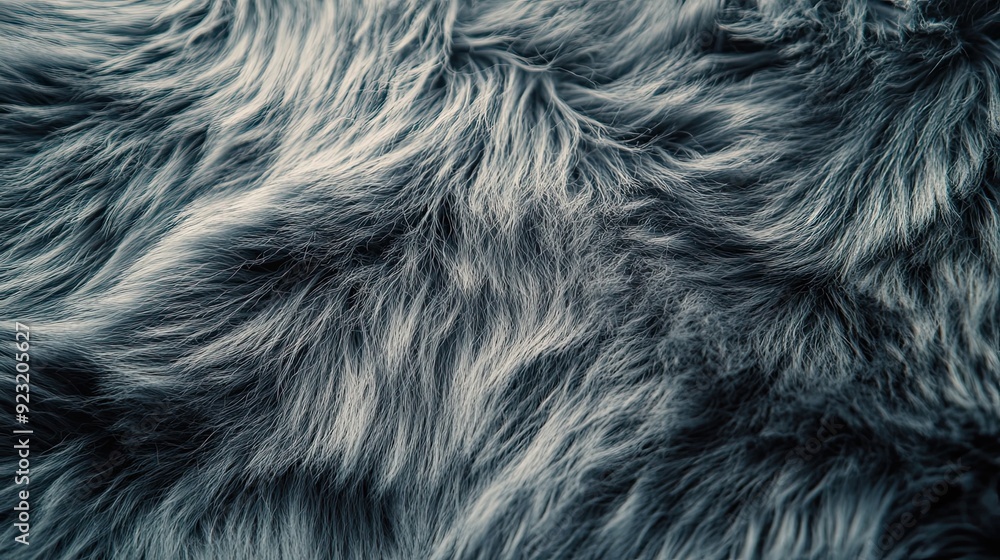 Close-up Texture of Gray and White Fur Close-up Texture of Gray and White Fur