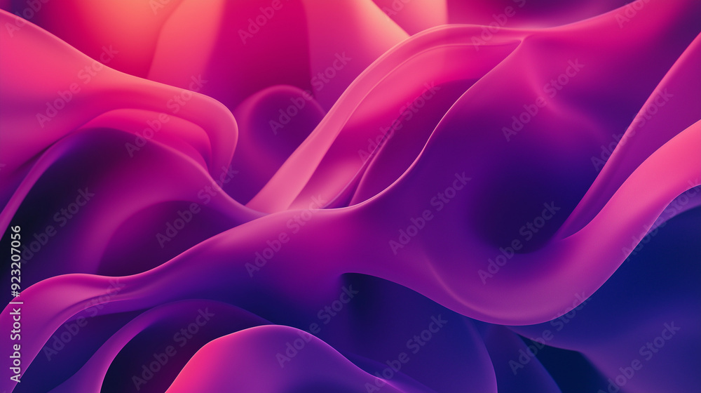 Obraz premium abstract purple background with wavy lines