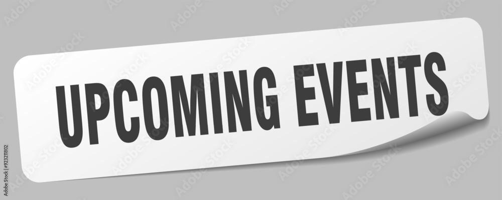 UPCOMING EVENTS