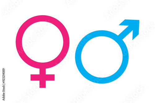 gender symbol of human, gender equality in society