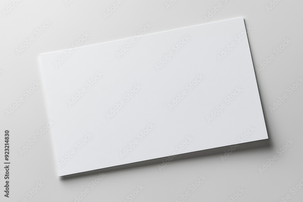 Blank A4 Paper Mockup on Isolated Background created with Generative AI Blank A4 Paper Mockup on Isolated Background created with Generative AI