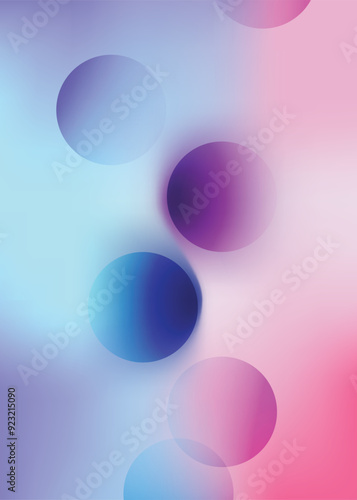 Vertical Vibrant gradient background vector. Abstract trendy modern design wallpaper for landing page, covers, Brochures, flyers, Presentations,Poster, Banners. Vector art illustration.