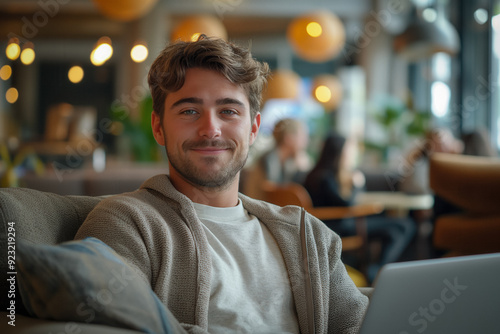 Portrait of a business man ...