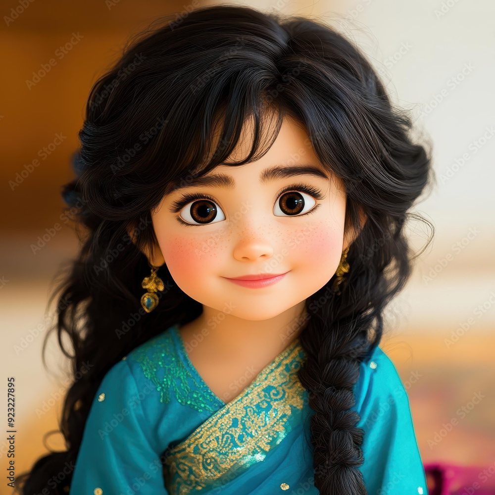 Delight in a liveaction adventure featuring an Indian baby embodying the spirit and magic of a beloved animated character. Delight in a liveaction adventure featuring an Indian baby embodying the spirit and magic of a beloved animated character.