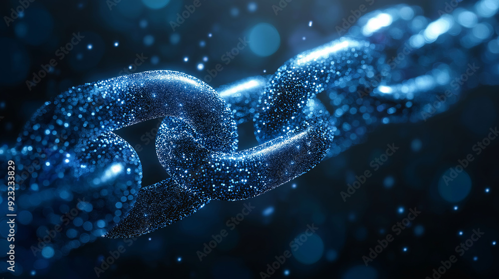 A background with an intricate network of interconnected nodes and chains, highlighting the secure and complex nature of blockchain A background with an intricate network of interconnected nodes and chains, highlighting the secure and complex nature of blockchain