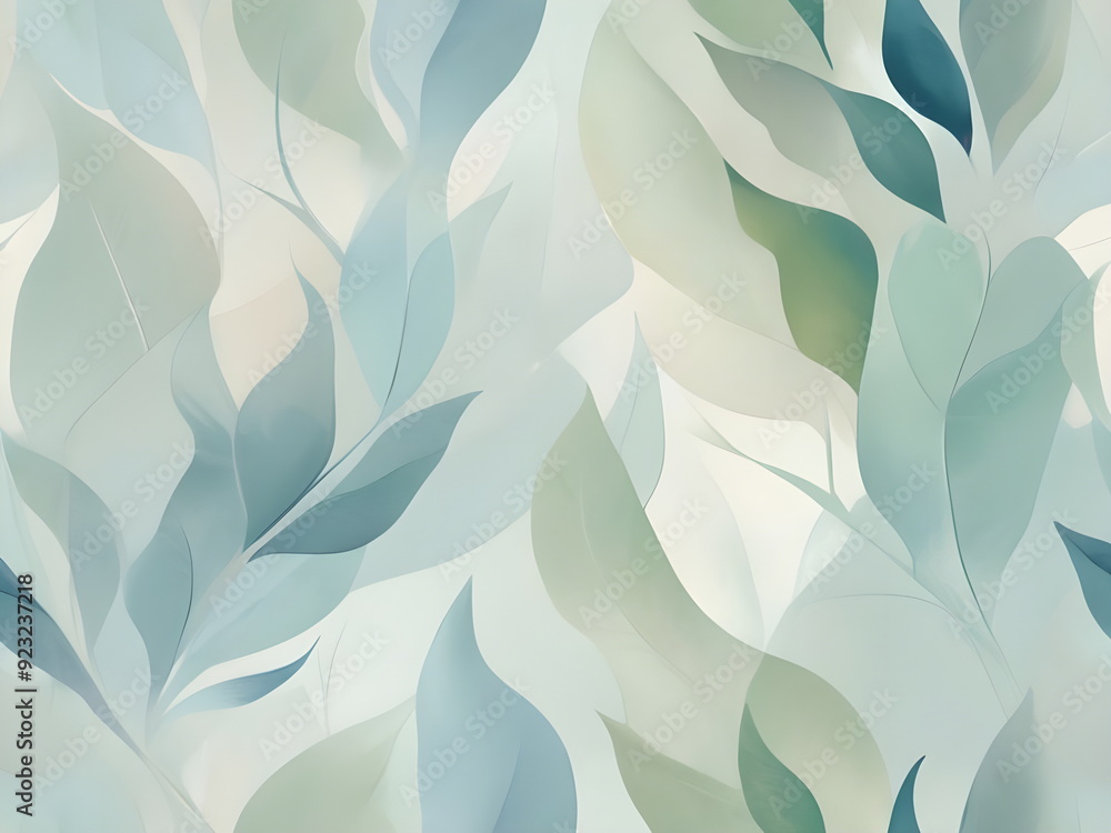 abstract pattern with leaves abstract pattern with leaves