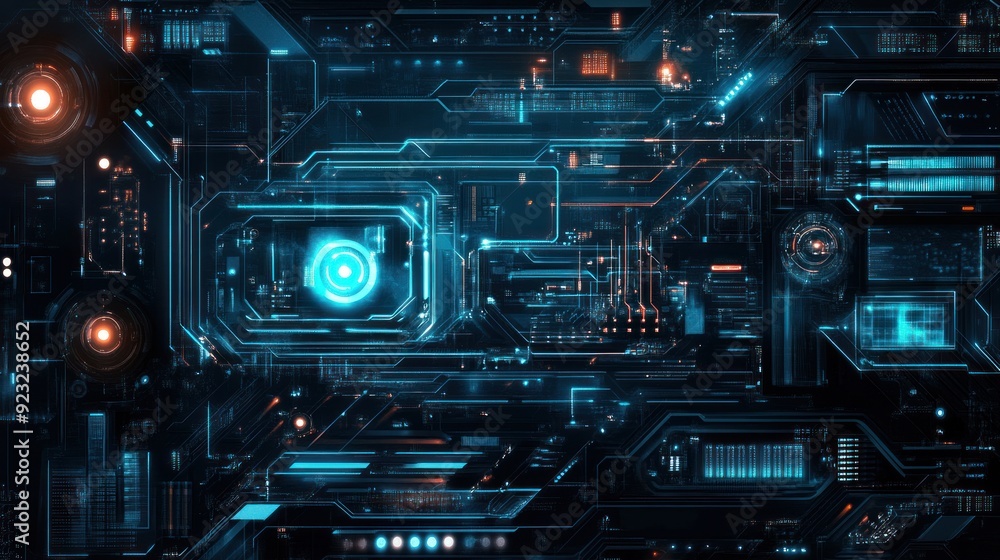 Futuristic Technology Interface Futuristic Technology Interface