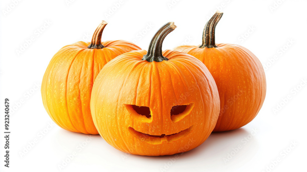 collection halloween pumpkin isolated on white background. collection halloween pumpkin isolated on white background.
